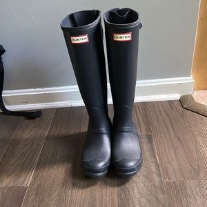 Womens Tall Hunter rain Boots